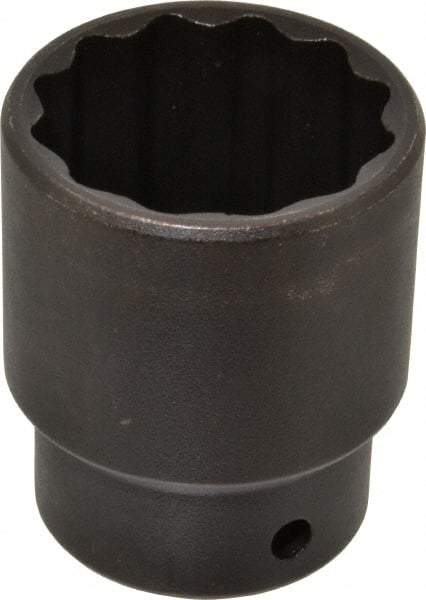 Proto - 1/2" Drive 1-7/16" Standard Impact Socket - 12 Points, 2-15/64" OAL - Americas Industrial Supply