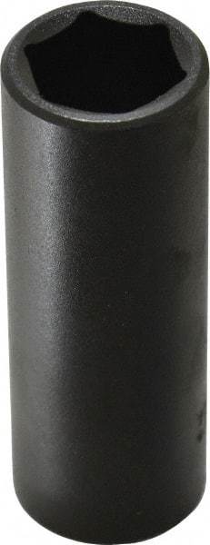 Proto - 1/2" Drive 7/8" Deep Impact Socket - 6 Points, 3-1/2" OAL - Americas Industrial Supply