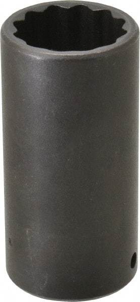 Proto - 1/2" Drive 1-1/4" Deep Impact Socket - 12 Points, 3-1/2" OAL - Americas Industrial Supply