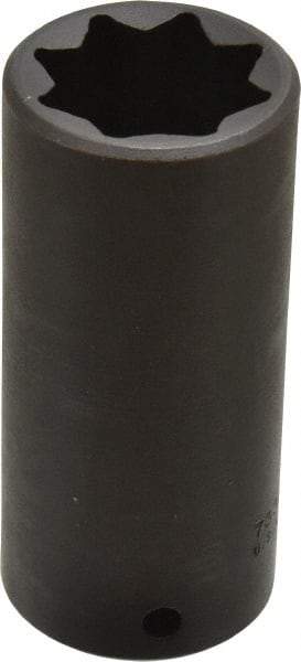 Proto - 1/2" Drive 15/16" Deep Impact Socket - 8 Points, 3-1/2" OAL - Americas Industrial Supply