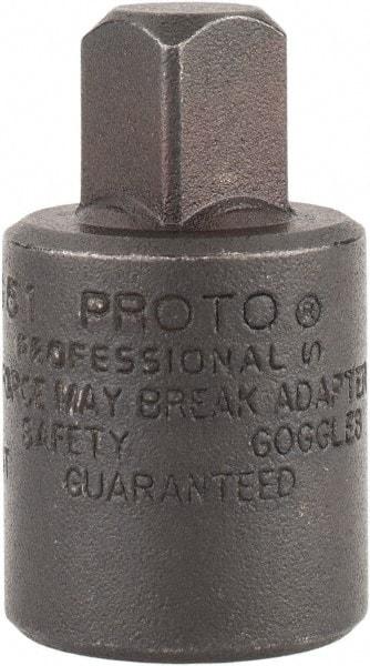 Proto - 3/8 Male 1/2 Female Impact Drive Adapter - 1-7/16" OAL - Americas Industrial Supply