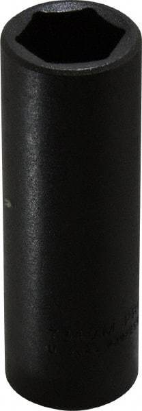 Proto - 1/2" Drive 19mm Deep Impact Socket - 6 Points, 3-1/4" OAL - Americas Industrial Supply