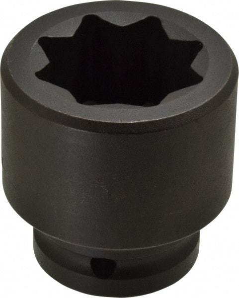 Proto - 3/4" Drive 1-1/4" Standard Impact Socket - 8 Points, 2-3/8" OAL - Americas Industrial Supply