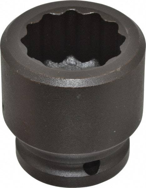 Proto - 3/4" Drive 1-5/16" Standard Impact Socket - 12 Points, 2-3/16" OAL - Americas Industrial Supply