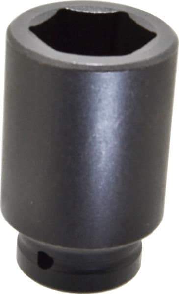 Proto - 3/4" Drive 1-7/16" Deep Impact Socket - 6 Points, 3-1/2" OAL - Americas Industrial Supply