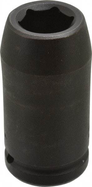Proto - 3/4" Drive 22mm Deep Impact Socket - 6 Points, 3-1/4" OAL - Americas Industrial Supply