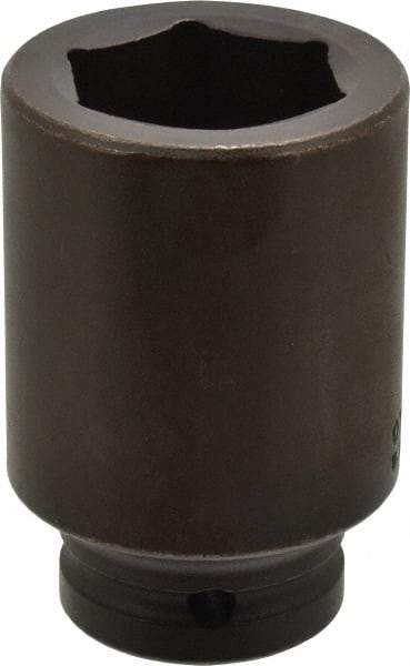 Proto - 3/4" Drive 38mm Deep Impact Socket - 6 Points, 3-1/2" OAL - Americas Industrial Supply