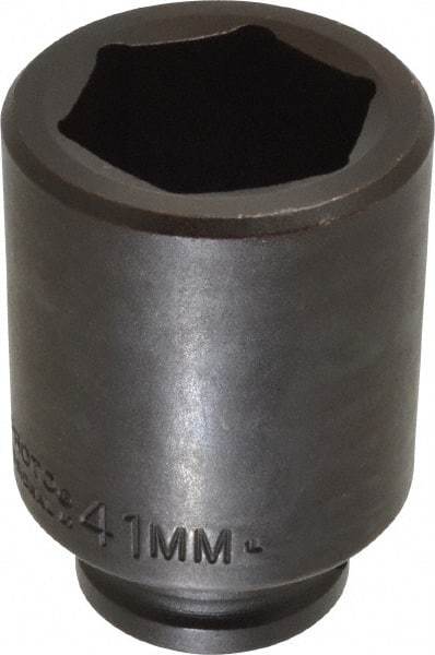 Proto - 3/4" Drive 41mm Deep Impact Socket - 6 Points, 3-1/2" OAL - Americas Industrial Supply