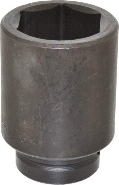 Proto - 1" Drive 2-3/16" Deep Impact Socket - 6 Points, 4-1/2" OAL - Americas Industrial Supply