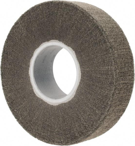 3M - 8" Diam Silicon Carbide Finishing Flap Wheel - 3" Hole, 2" Wide, Density 7, Nonwoven, Very Fine Grade, 3,200 Max RPM - Americas Industrial Supply