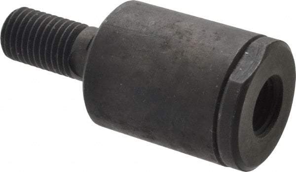 Made in USA - Air Cylinder Self-Aligning Rod Coupler - For M10 x 1.25 Air Cylinders, Use with Hydraulic & Pneumatic Cylinders - Americas Industrial Supply