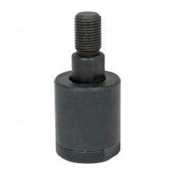 Made in USA - Air Cylinder Self-Aligning Rod Coupler - For 1/2-20 Air Cylinders, Use with Hydraulic & Pneumatic Cylinders - Americas Industrial Supply