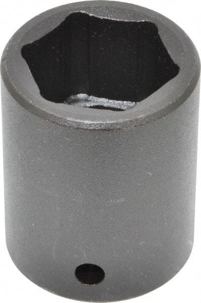 Proto - 1/2" Drive 25mm Standard Impact Socket - 6 Points, 1-3/4" OAL - Americas Industrial Supply