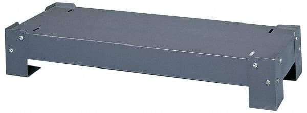 Durham - 12.3" Wide x 5.8" High, Gray Bin Holder - Use with Cabinets 002, 005, 007, 013, 014, 030, 031, 034 - Americas Industrial Supply