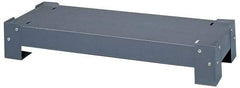 Durham - 12.3" Wide x 5.8" High, Gray Bin Holder - Use with Cabinets 002, 005, 007, 013, 014, 030, 031, 034 - Americas Industrial Supply