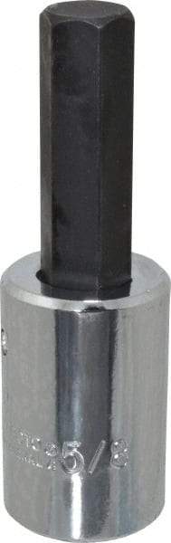 Proto - 1/2" Drive, 5/8" Hex Bit Socket - 4" OAL, 2" Bit Length - Americas Industrial Supply