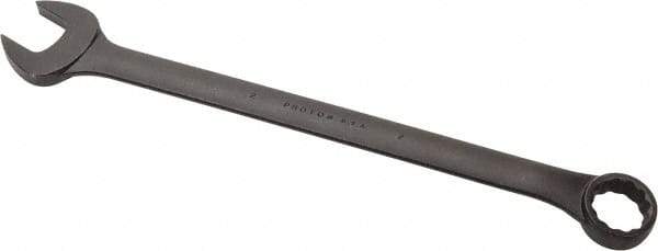 Proto - 2" 12 Point Offset Combination Wrench - 15° Offset Angle, 28" OAL, Steel, Black Finish - Americas Industrial Supply