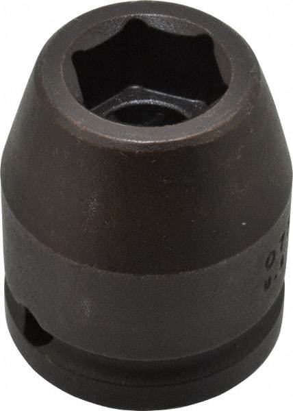 Proto - 3/4" Drive 19mm Standard Impact Socket - 6 Points, 1-59/64" OAL - Americas Industrial Supply