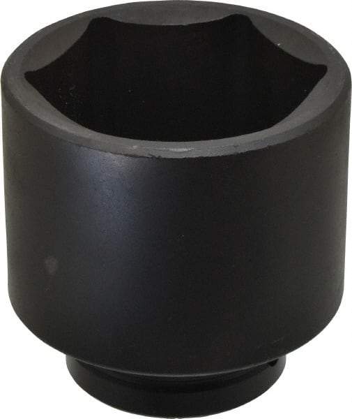 Proto - 1" Drive 3-5/8" Standard Impact Socket - 6 Points, 4-3/4" OAL - Americas Industrial Supply