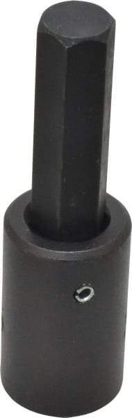 Proto - 1/2" Drive, 9/16" Impact Hex Bit Socket - 1-7/8" Bit Length, 3-5/8" OAL - Americas Industrial Supply