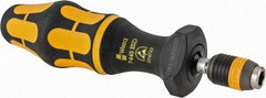 Wera - 1 Piece, 2-1/2 to 11-1/2 In/Lb, Adjustable Torque Limiting Screwdriver - 1/4" Drive - Americas Industrial Supply