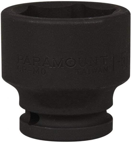 Paramount - 3/4" Drive 1-5/8" Standard Impact Socket - 6 Points, 2-9/32" OAL - Americas Industrial Supply