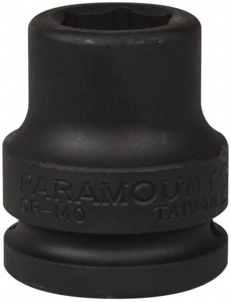 Paramount - 3/4" Drive 20mm Standard Impact Socket - 6 Points, 2" OAL - Americas Industrial Supply