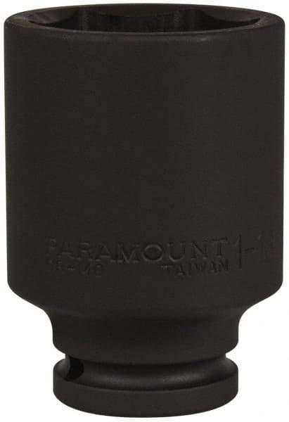 Paramount - 3/4" Drive 1-13/16" Deep Impact Socket - 6 Points, 3-35/64" OAL - Americas Industrial Supply