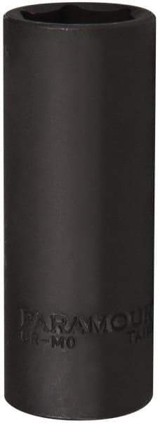 Paramount - 1/2" Drive 21mm Deep Impact Socket - 6 Points, 3-5/64" OAL - Americas Industrial Supply