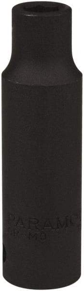 Paramount - 1/2" Drive 9mm Deep Impact Socket - 6 Points, 3-5/64" OAL - Americas Industrial Supply