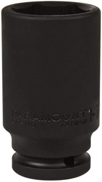 Paramount - 3/4" Drive 1-7/16" Deep Impact Socket - 6 Points, 3-35/64" OAL - Americas Industrial Supply
