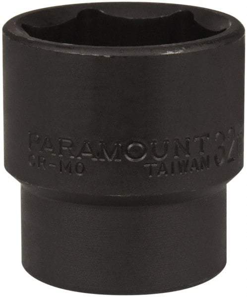 Paramount - 1/2" Drive 32mm Standard Impact Socket - 6 Points, 2" OAL - Americas Industrial Supply