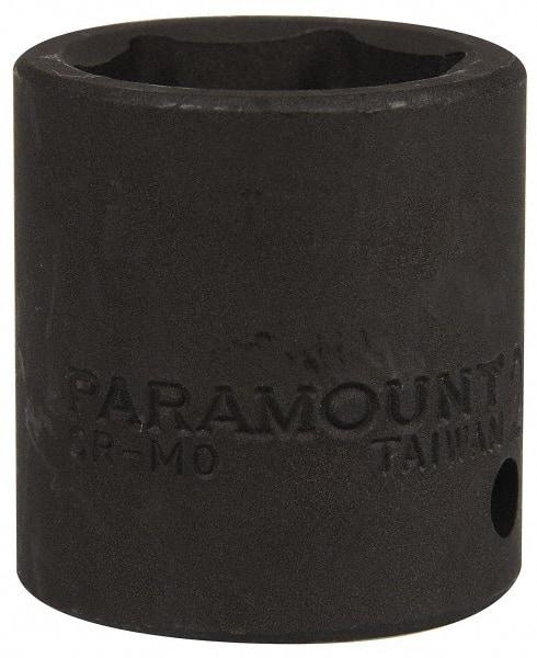 Paramount - 1/2" Drive 24mm Standard Impact Socket - 6 Points, 1-1/2" OAL - Americas Industrial Supply