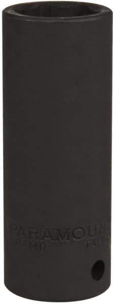 Paramount - 1/2" Drive 20mm Deep Impact Socket - 6 Points, 3-5/64" OAL - Americas Industrial Supply
