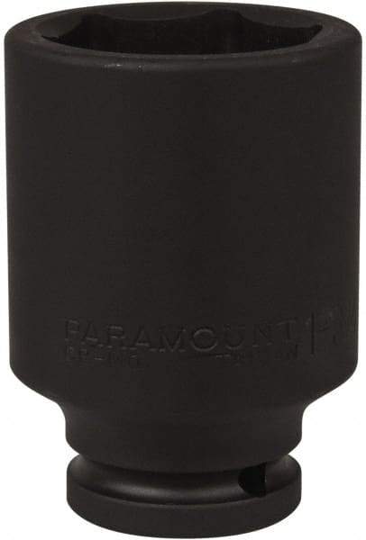 Paramount - 3/4" Drive 1-3/4" Deep Impact Socket - 6 Points, 3-35/64" OAL - Americas Industrial Supply