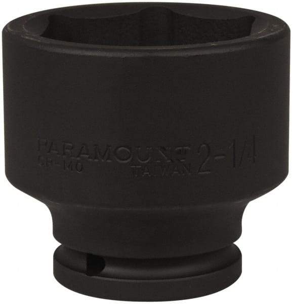 Paramount - 3/4" Drive 2-1/4" Standard Impact Socket - 6 Points, 2-7/8" OAL - Americas Industrial Supply