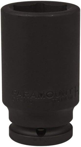 Paramount - 3/4" Drive 1-3/8" Deep Impact Socket - 6 Points, 3-35/64" OAL - Americas Industrial Supply