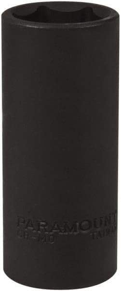 Paramount - 1/2" Drive 24mm Deep Impact Socket - 6 Points, 3-1/2" OAL - Americas Industrial Supply