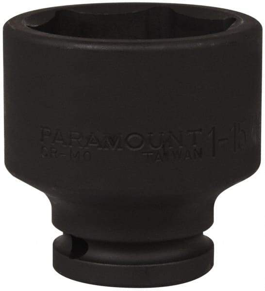 Paramount - 3/4" Drive 1-15/16" Standard Impact Socket - 6 Points, 2-11/16" OAL - Americas Industrial Supply