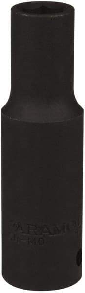 Paramount - 1/2" Drive 7/16" Deep Impact Socket - 6 Points, 3-5/16" OAL - Americas Industrial Supply