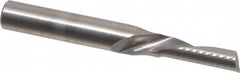 Onsrud - 3/16" Cutting Diam x 5/8" Length of Cut, 1 Flute, Downcut Spiral Router Bit - Uncoated, Right Hand Cut, Solid Carbide, 2" OAL x 1/4" Shank Diam, Single Edge, 22° Helix Angle - Americas Industrial Supply