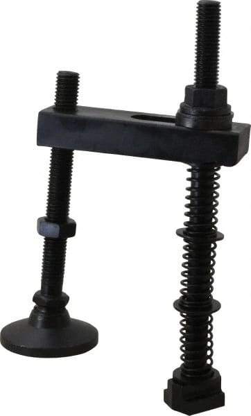 Value Collection - 5/8-11 Tap Size, Steel Strap Clamp Assembly - Swing Clamp, 7/8" Strap Thickness, 1-1/2" Travel, 5" Strap Len, 1-1/2" Strap Width - Americas Industrial Supply
