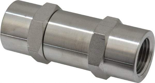 Ham-Let - 1/2" Stainless Steel Check Valve - Inline, FNPT x FNPT, 3,000 WOG - Americas Industrial Supply