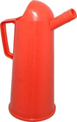 Bel-Art - 2 L Pitcher - Polypropylene, Red, 12" High x 5-1/8" Diam - Americas Industrial Supply