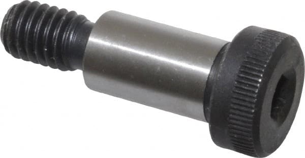 Value Collection - 1/2" Shoulder Diam x 7/8" Shoulder Length, 3/8-16 UNC, Hex Socket Shoulder Screw - 4140 Alloy Steel, Uncoated, 5/16" Head Height x 3/4" Head Diam - Americas Industrial Supply