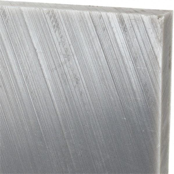 Made in USA - 3/8" Thick x 24" Wide x 2' Long, Polyethylene (UHMW) Sheet - Black, Oil-Filled Grade - Americas Industrial Supply
