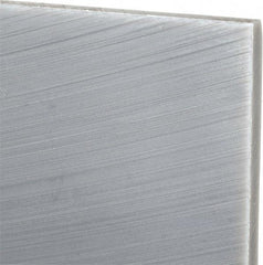 Made in USA - 1/4" Thick x 24" Wide x 3' Long, Polyethylene (UHMW) Sheet - Black, Oil-Filled Grade - Americas Industrial Supply