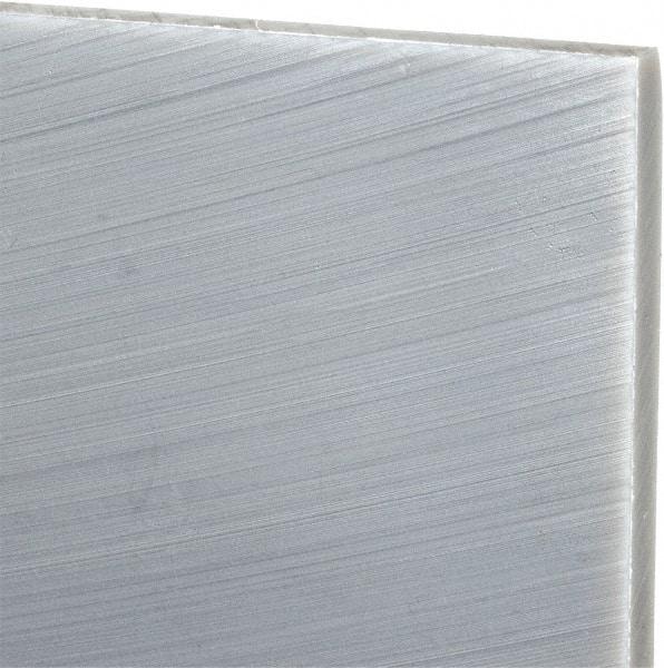 Made in USA - 1/4" Thick x 24" Wide x 4' Long, Polyethylene (UHMW) Sheet - Black, Oil-Filled Grade - Americas Industrial Supply