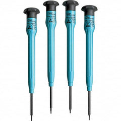 Moody Tools - Precision & Specialty Screwdrivers Type: Torx Overall Length Range: 3" - 6.9" - Americas Industrial Supply