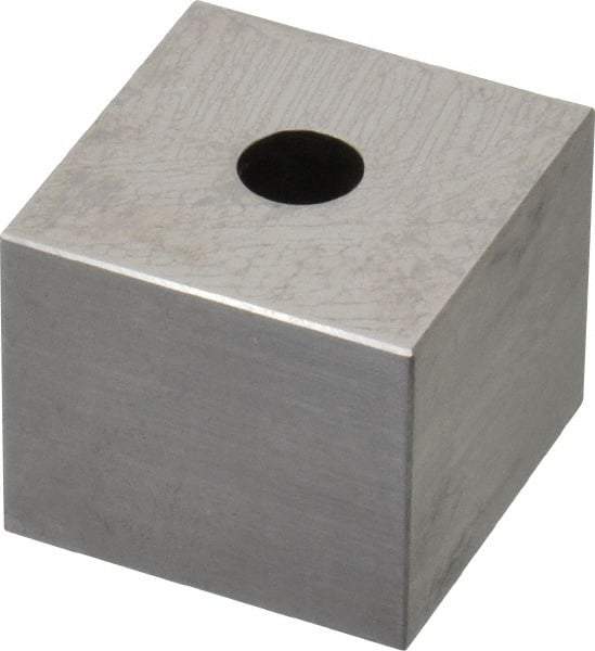 Value Collection - 0.8" Square Steel Gage Block - Accuracy Grade 0, Includes NIST Traceability Certification - Americas Industrial Supply